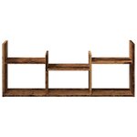 vidaXL Armoire murale 100x18x40 cm vieux bois bois d'ingénierie