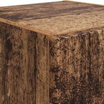 vidaXL Meuble TV mural Bois Ancien 30 x 31 x 60 cm Bois d'ingénierie