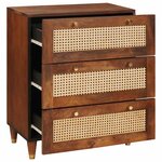 vidaXL Armoires de rangement et casiers Marron 60 x 33.5 x 75 cm