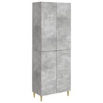 vidaXL Ensemble de Meubles 2 Pièces 66 x 34 5 x 90 cm Bois d'ingénierie