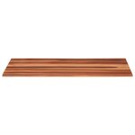 vidaXL Dessus de table Bois solide 15-16 mm 60x100 cm