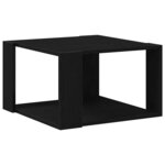 Table basse vidaXL Noir Chêne 85x55x31 cm Bois d'ingénierie