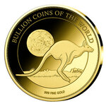 Monnaie KANGAROO Bullion Coins of the World 2020 1/500 Oz Or 3000 Francs Chad