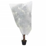 vidaXL Housses de protection pour plantes avec cordon de serrage 4 Pièces