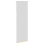 vidaXL Store enrouleur occultant jaune largeur du tissu 65 7 cm