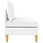 vidaXL Sofa avec rangement Tissu