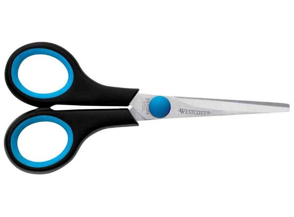 Ciseaux Easy Grip  longueur: 130 mm  pour gauchers WESTCOTT