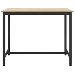 vidaXL table Chêne Sonoma 100 x 50 x 76 5 cm