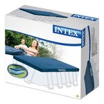 Intex Couverture rectangulaire pour piscine 390x180 cm 28037