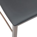 vidaXL Chaises de salle à manger 2 Pièces Marron Clair 43 x 54 x 89 cm