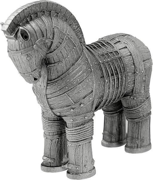 Monnaie TROJAN HORSE Shadows of Myths 2 Oz Argent 2000 Francs Cameroon 2026 (PRÉCOMMANDE)