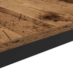 vidaXL Table basse Bois ancien 40 x 40 x 36 cm Bois d'ingénierie