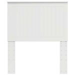 vidaXL Tête de lit Blanc Brillant 80 cm Bois d'ingénierie