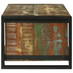vidaXL Table basse Marron 120 x 50 x 38 cm bois de récupération massif