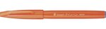 stylo feutre Sign Pen SES15, orange pointe de pinceau flexible PENTEL