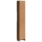 vidaXL Armoire de bain Chêne marron 32x25 5x190 cm Bois d'ingénierie