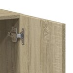 vidaXL Armoire de classement chêne sonoma bois d'ingénierie