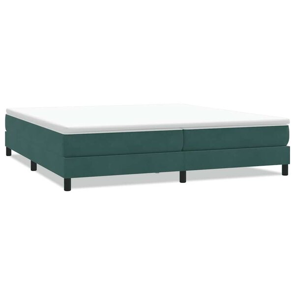 vidaXL Sommier à lattes de lit sans matelas vert foncé 200x210cm
