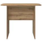 vidaXL Table console Chêne artisanal 93 x 40 x 75 cm Bois d'ingénierie