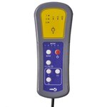 vidaXL Fauteuil de massage inclinable Gris foncé 69 x 86 x 100 cm