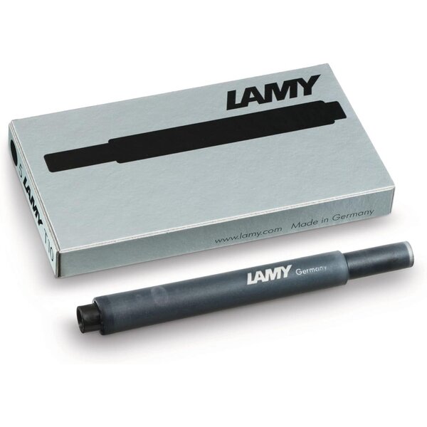 Pack 5 Cartouches d'encre Grande Capacité T10 Noir LAMY