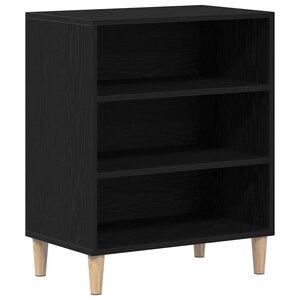 vidaXL Buffet Chêne noir 57 x 35 x 70 cm Bois d'ingénierie