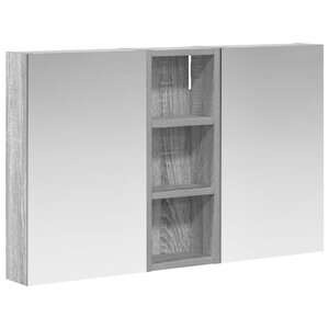 vidaXL Ensemble de Meubles de Salle de Bain 3 Pièces 80 x 10 5 x 50 cm