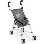 Bayer Chic 2000 601-76 - Mini-Buggy ROMA jean gris pour poupée