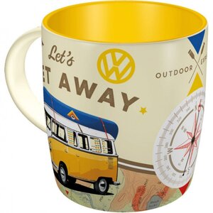 Tasse en céramique let's get away volkswagen