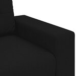 vidaXL Fauteuil Noir 100x78x80 cm Tissu