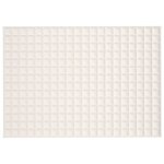 vidaXL Couverture lestée Crème clair 138x200 cm 6 kg Tissu