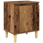 vidaXL Cabinet de chevet Bois ancien 40 x 30 x 50 cm Bois d'ingénierie