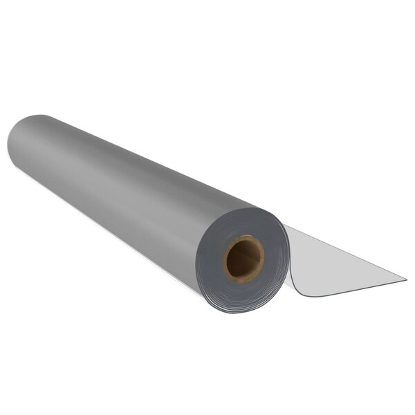 vidaXL Rouleau mat de protection de table 0 9x15 m 1 6 mm PVC