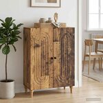 vidaXL Buffet Bois ancien 66 x 34 5 x 90 cm Bois d'ingénierie