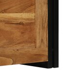 vidaXL Boîte de rangement 60x40x41 cm Bois d'acacia massif