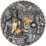 Monnaie CARNIVAL Steampunk 1 Kg Kilo Argent 100$ Cook Islands 2026 (PRÉCOMMANDE)