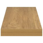 vidaXL Étagère Murale Marron 50 x 23 x 4 cm Bois d'ingénierie