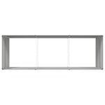 vidaXL Jardinière Anthracite 195 x 100 x 45 cm Acier galvanisé