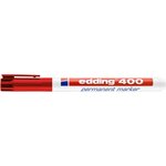Marqueur Permanent 400 Rouge Pointe Fine 1 mm EDDING