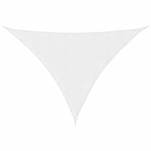 vidaXL Voile de parasol tissu oxford triangulaire 3x4x5 m blanc