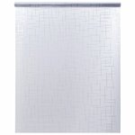 vidaXL Film pour fenêtre dépoli motif d'étoiles 90x500 cm PVC