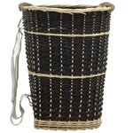vidaXL Sac à dos bois de chauffage sangles de transport 50x44x58 cm