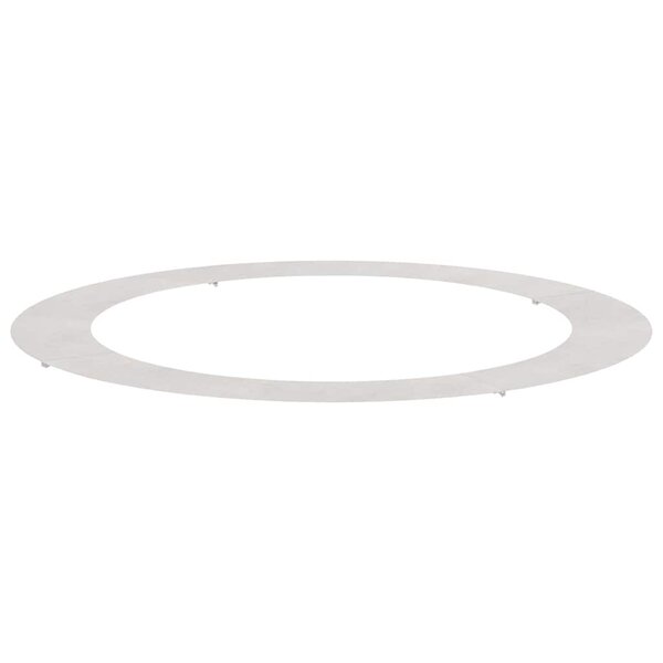 vidaXL Anneau plat pour arbre Ø90/120 cm en acier inoxydable.