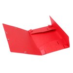 Boite de classement Cartobox Dos 25mm Carte lustrée Nature Future® Rouge EXACOMPTA