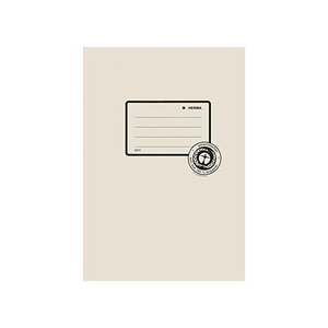Protège Cahier Papier Recyclé A5 Gris Clair HERMA