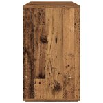 vidaXL Buffet Bois ancien 120 x 41 x 75 cm Bois d'ingénierie