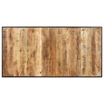 vidaXL Table de salle à manger 180 cm Bois de manguier brut