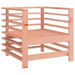 vidaXL Chaises de jardin avec coussins lot de 2 bois massif douglas