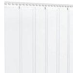 vidaXL Rouleau de rideau en bande PVC 2 6 mm x 300 mm 25 m