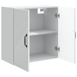 vidaXL Armoire Murale Blanc 59 x 31 x 60 cm Bois d'ingénierie